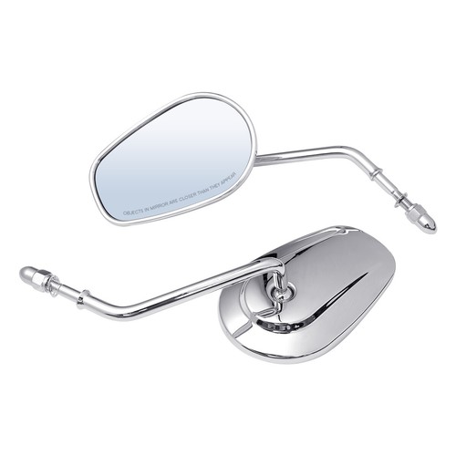 Chrome rear view mirrors - view, fit